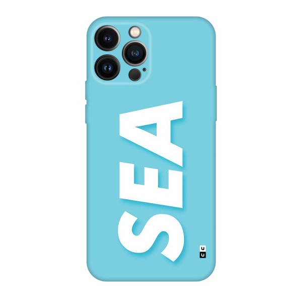 Aqua Sea Back Case for iPhone 13 Pro Max