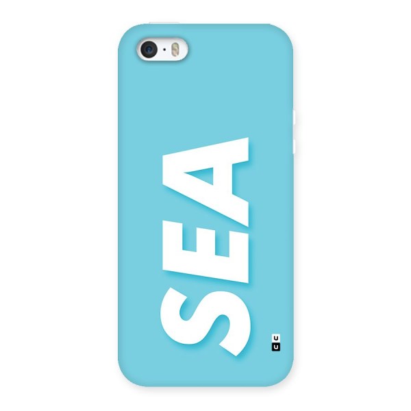 Aqua Sea Back Case for iPhone SE 2016