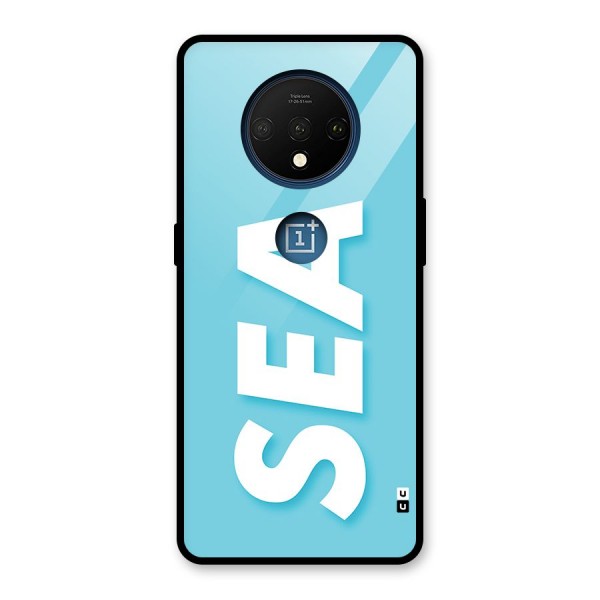 Aqua Sea Glass Back Case for OnePlus 7T