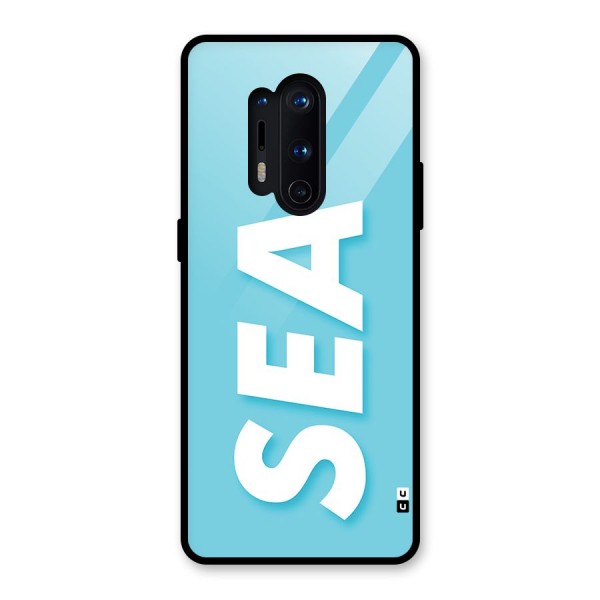 Aqua Sea Glass Back Case for OnePlus 8 Pro