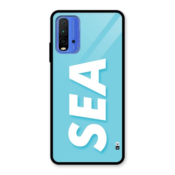 Aqua Sea Glass Back Case for Redmi 9 Power