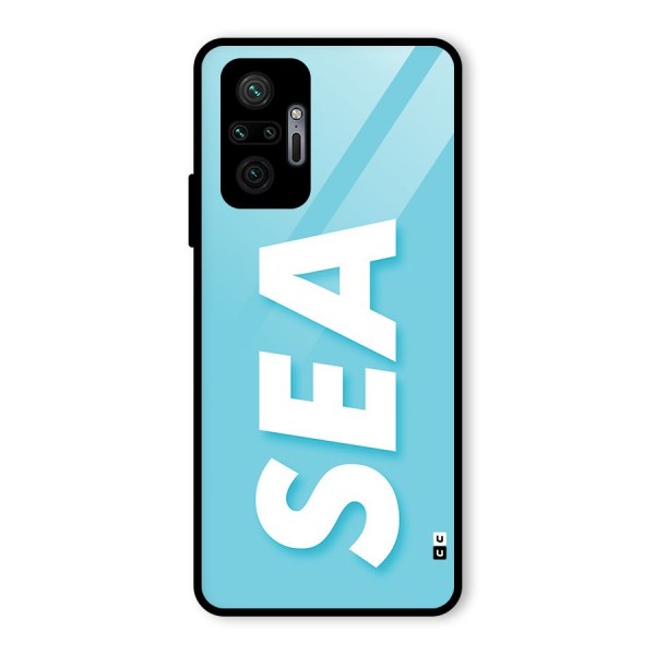 Aqua Sea Glass Back Case for Redmi Note 10 Pro Max