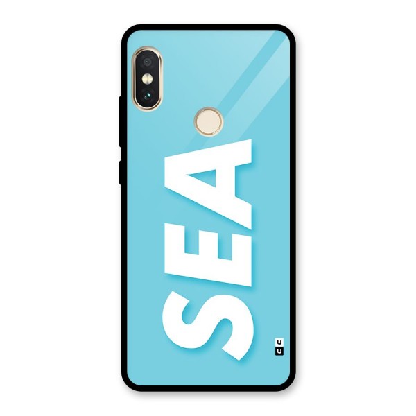 Aqua Sea Glass Back Case for Redmi Note 5 Pro