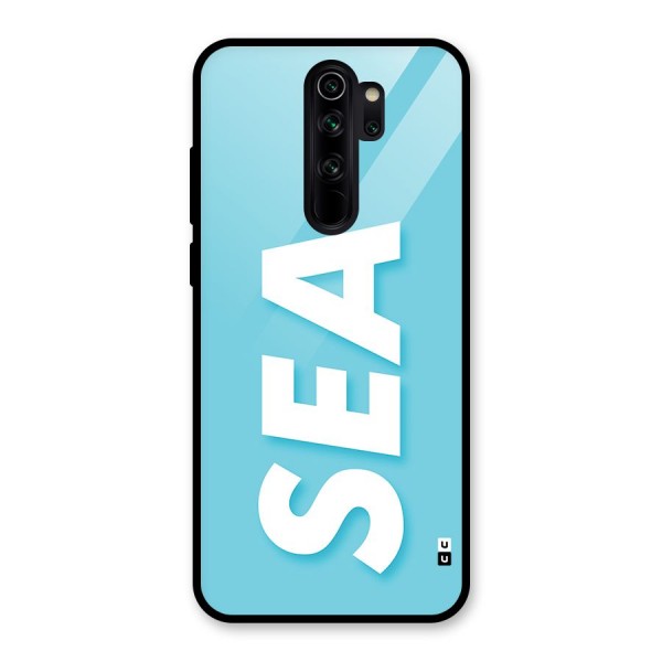 Aqua Sea Glass Back Case for Redmi Note 8 Pro