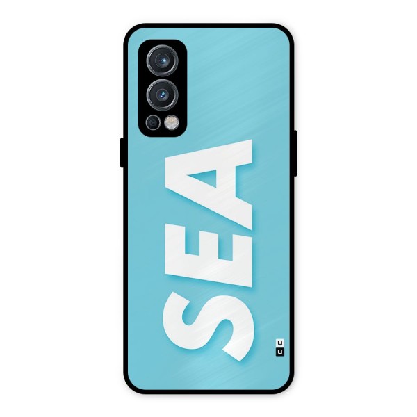 Aqua Sea Metal Back Case for OnePlus Nord 2 5G