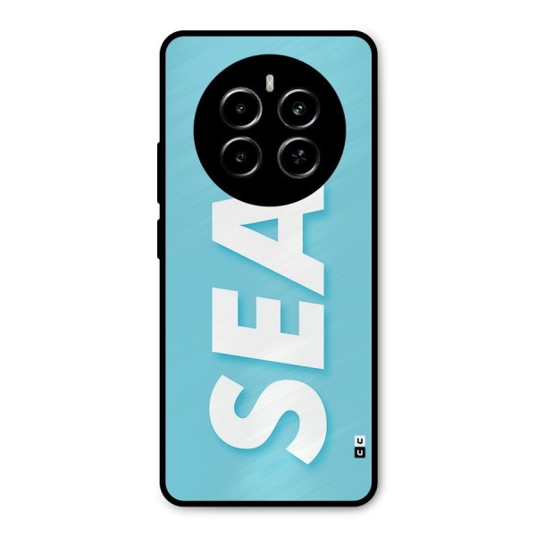 Aqua Sea Metal Back Case for Realme P1