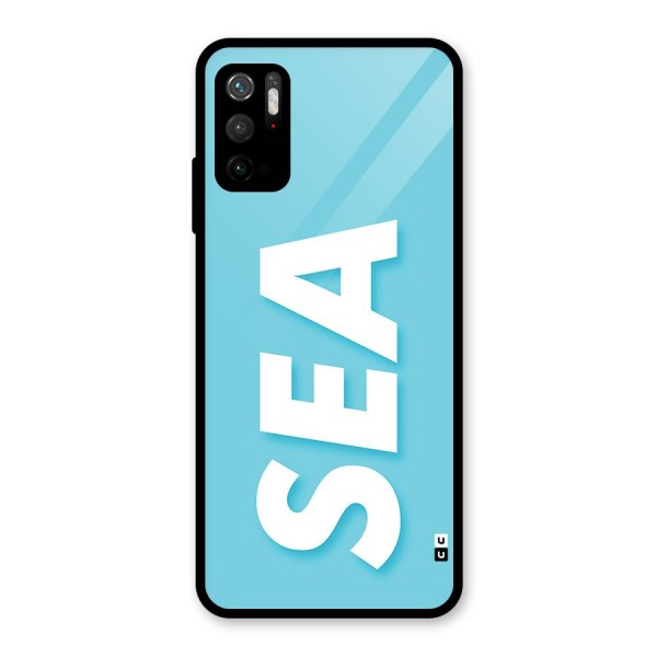 Aqua Sea Metal Back Case for Redmi Note 10T 5G