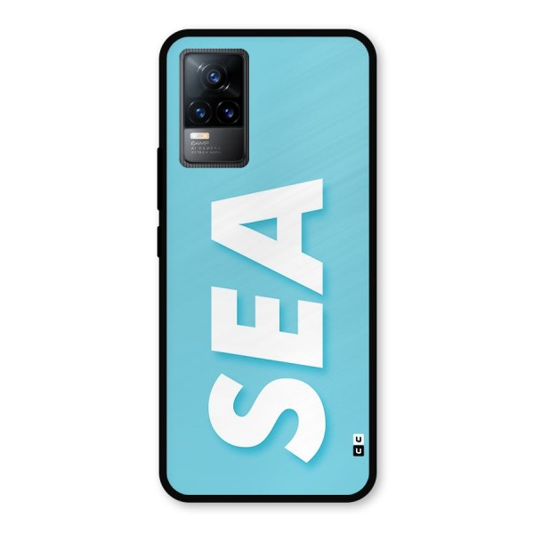 Aqua Sea Metal Back Case for Vivo Y73