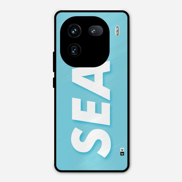 Aqua Sea Metal Back Case for iQOO 12