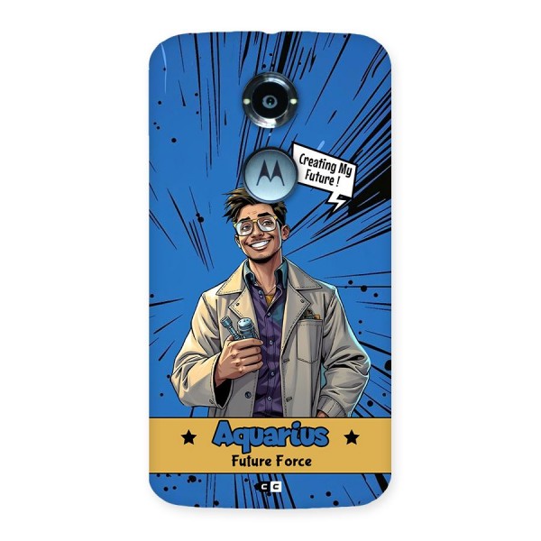 Aquarius Force Back Case for Moto X2