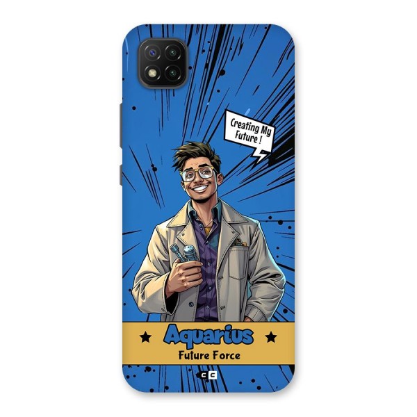 Aquarius Force Back Case for Poco C3