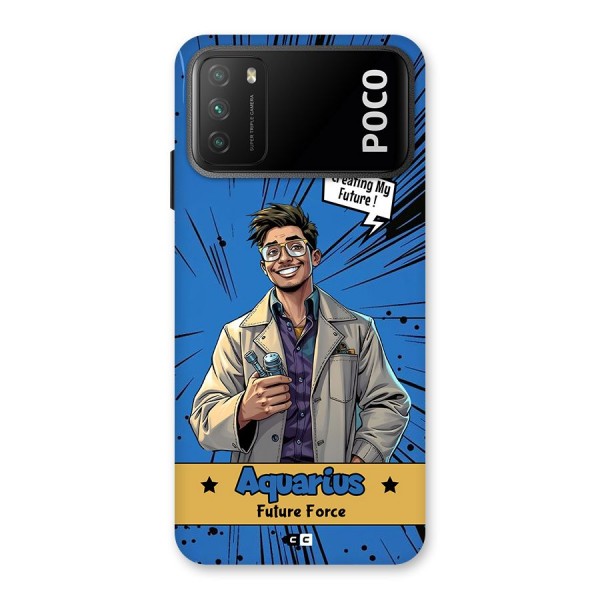 Aquarius Force Back Case for Poco M3