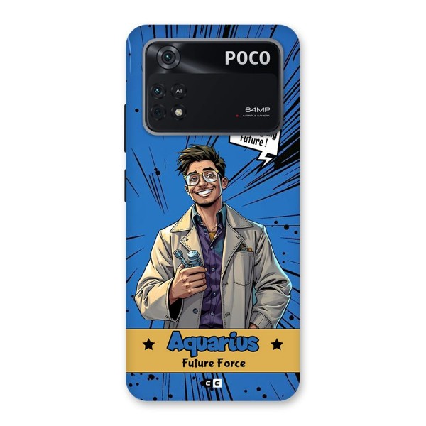 Aquarius Force Back Case for Poco M4 Pro 4G