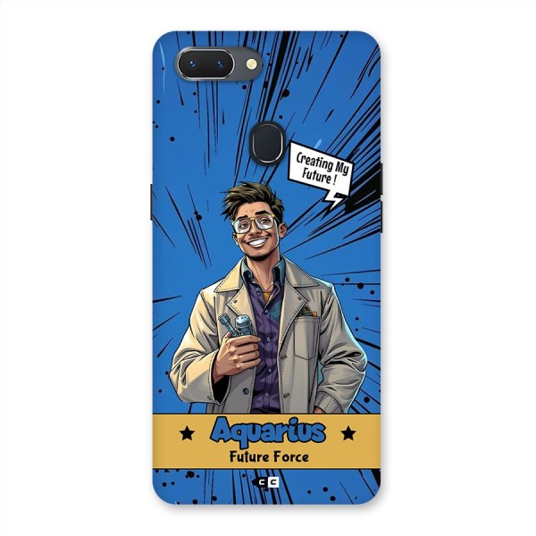 Aquarius Force Back Case for Realme 2