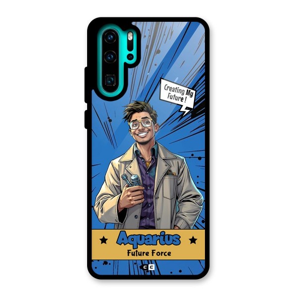 Aquarius Force Glass Back Case for Huawei P30 Pro