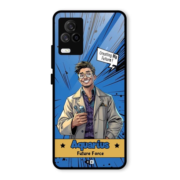 Aquarius Force Glass Back Case for Vivo iQOO 7 Legend 5G