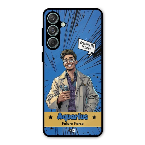 Aquarius Force Metal Back Case for Galaxy M55 5G