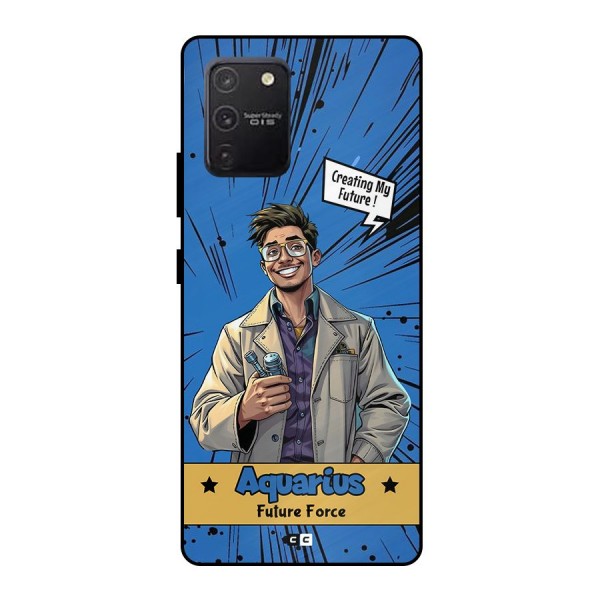 Aquarius Force Metal Back Case for Galaxy S10 Lite