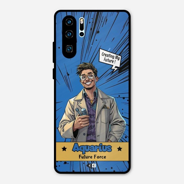 Aquarius Force Metal Back Case for Huawei P30 Pro