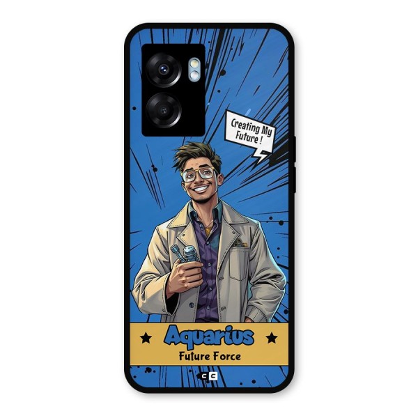 Aquarius Force Metal Back Case for Realme Narzo 50 5G