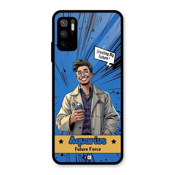 Aquarius Force Metal Back Case for Redmi Note 10T 5G