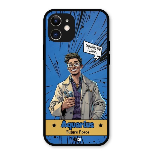 Aquarius Force Metal Back Case for iPhone 12