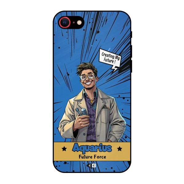Aquarius Force Metal Back Case for iPhone 7
