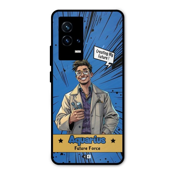 Aquarius Force Metal Back Case for iQOO 9 5G