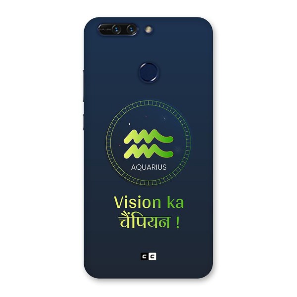 Aquarius Vision Back Case for Honor 8 Pro