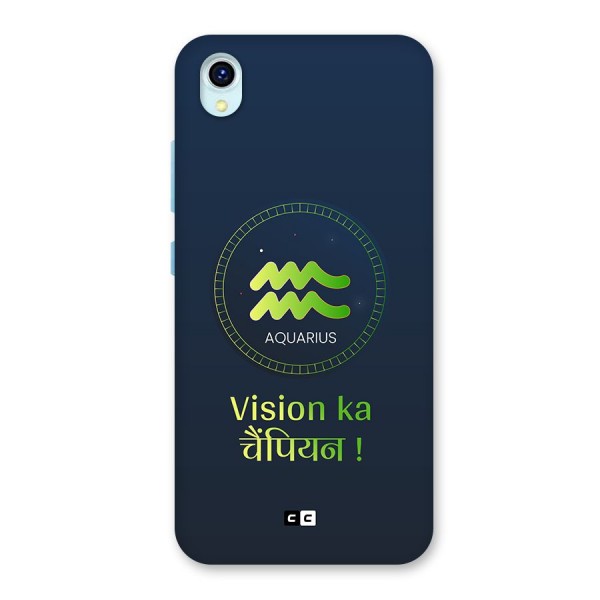 Aquarius Vision Back Case for Vivo Y1s