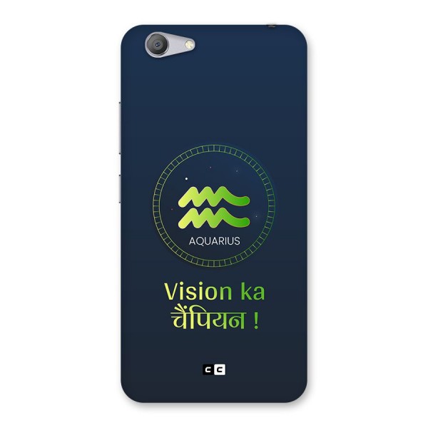 Aquarius Vision Back Case for Vivo Y53