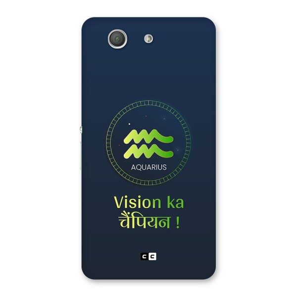 Aquarius Vision Back Case for Xperia Z3 Compact