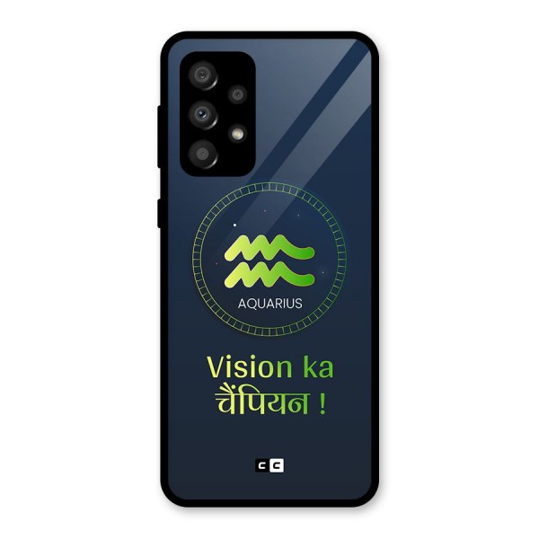 Aquarius Vision Glass Back Case for Galaxy A32