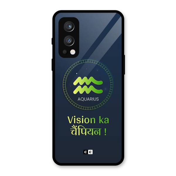 Aquarius Vision Glass Back Case for OnePlus Nord 2 5G
