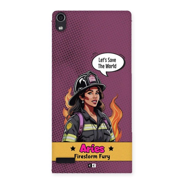Aries Fury Back Case for Ascend P6