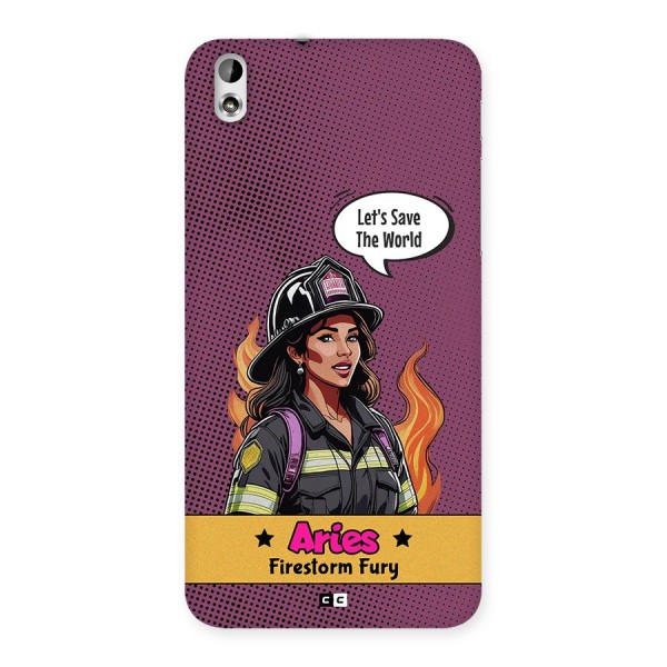 Aries Fury Back Case for Desire 816