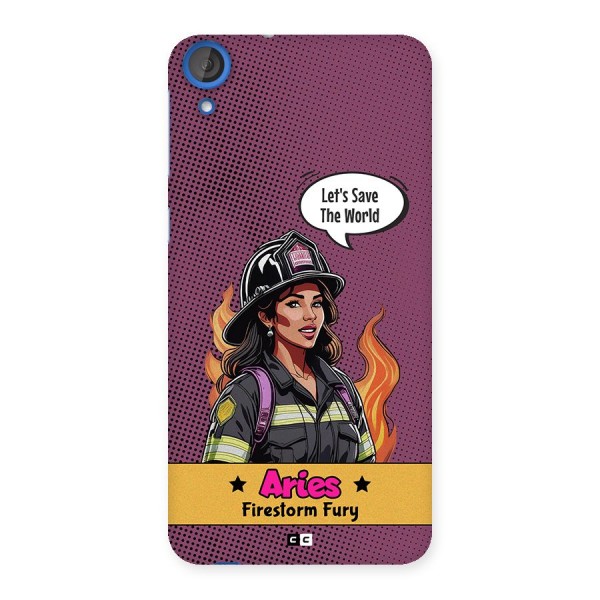 Aries Fury Back Case for Desire 820