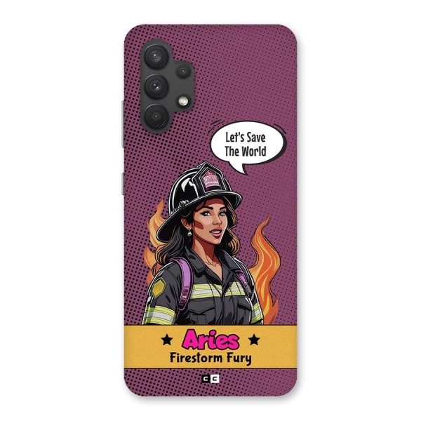 Aries Fury Back Case for Galaxy A32