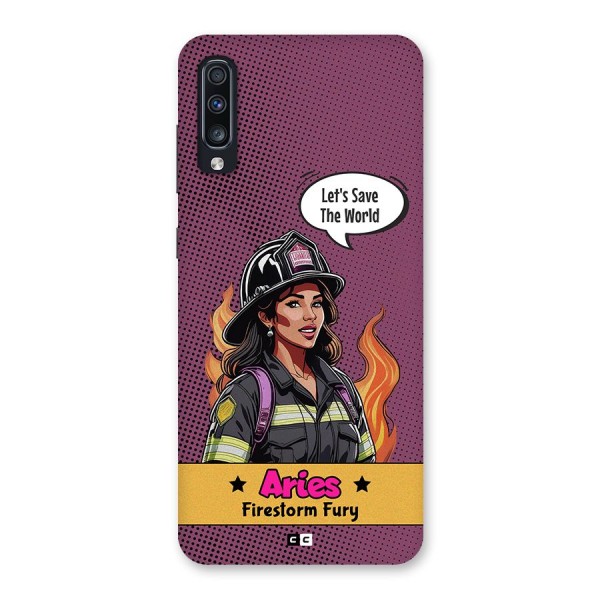 Aries Fury Back Case for Galaxy A70