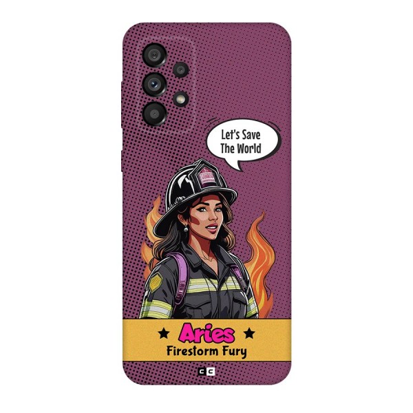 Aries Fury Back Case for Galaxy A73 5G