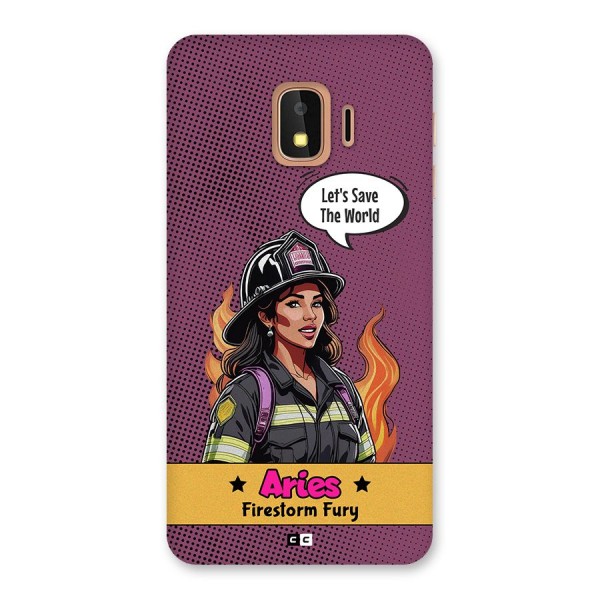 Aries Fury Back Case for Galaxy J2 Core