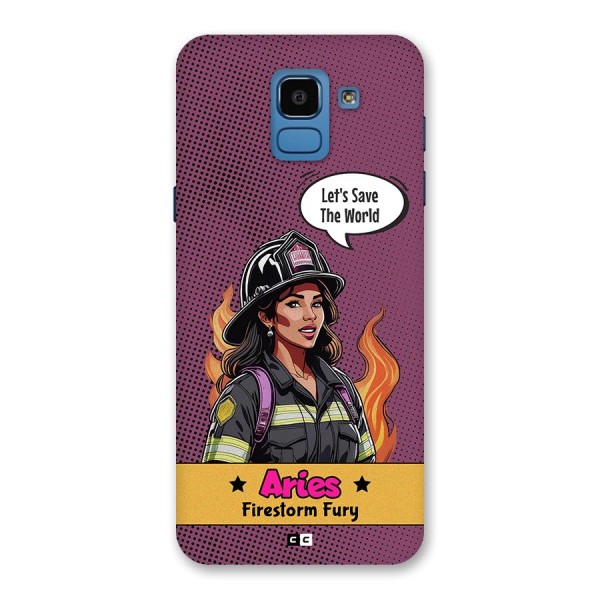 Aries Fury Back Case for Galaxy On6