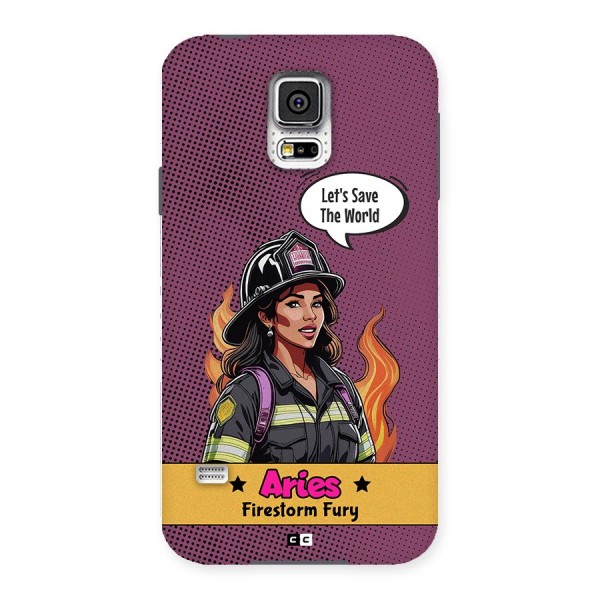 Aries Fury Back Case for Galaxy S5