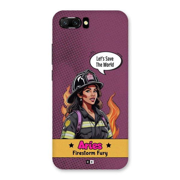 Aries Fury Back Case for Honor 10
