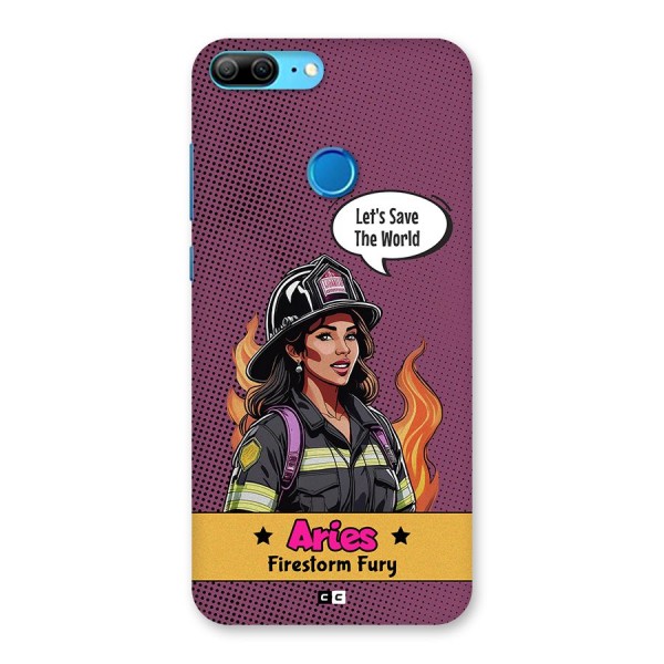 Aries Fury Back Case for Honor 9 Lite