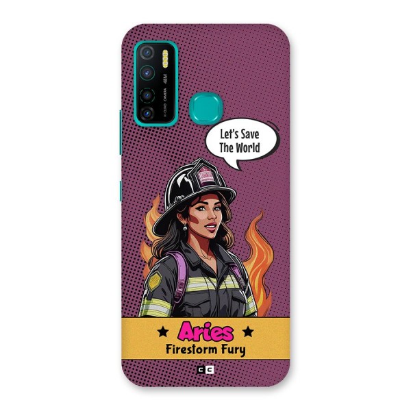 Aries Fury Back Case for Infinix Hot 9 Pro