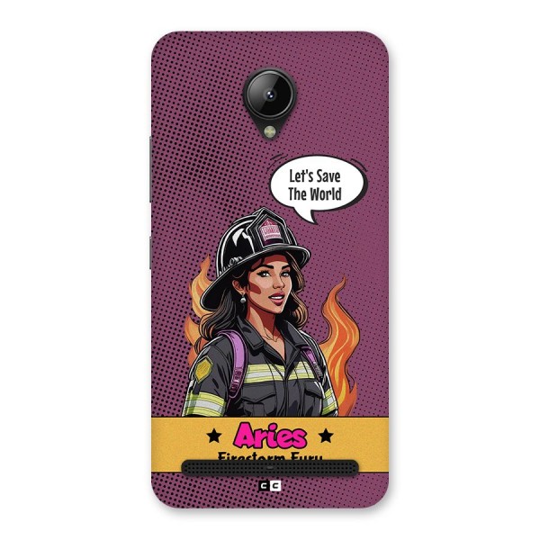 Aries Fury Back Case for Lenovo C2
