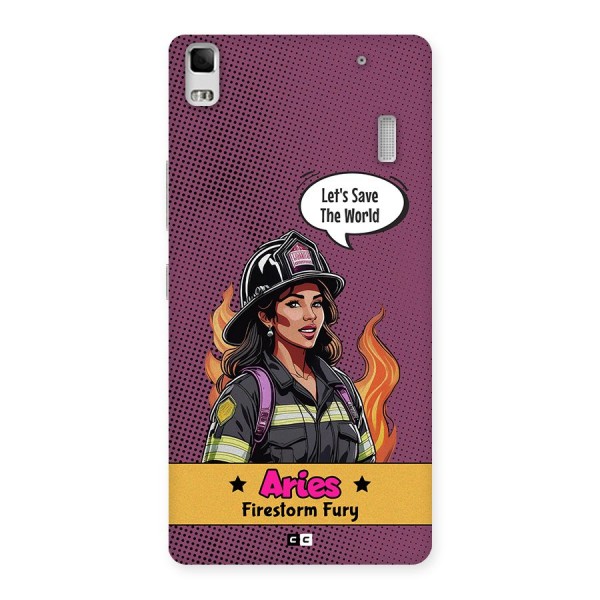 Aries Fury Back Case for Lenovo K3 Note