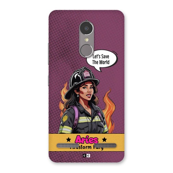 Aries Fury Back Case for Lenovo K6 Power