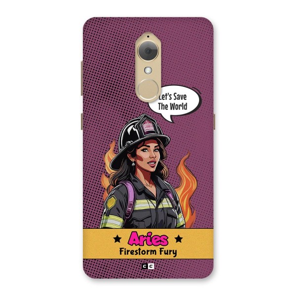 Aries Fury Back Case for Lenovo K8